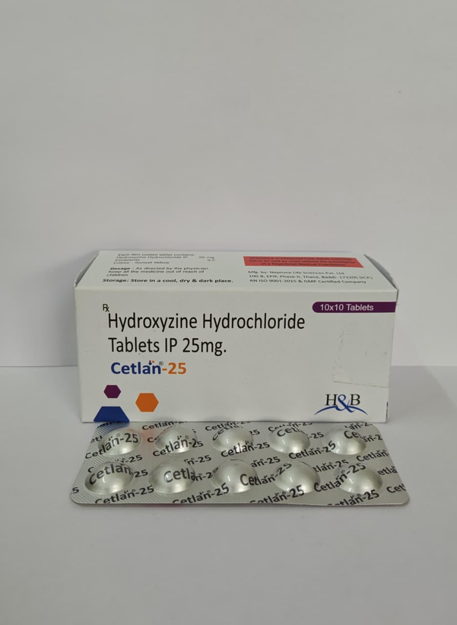 CETLAN-25 TABLETS